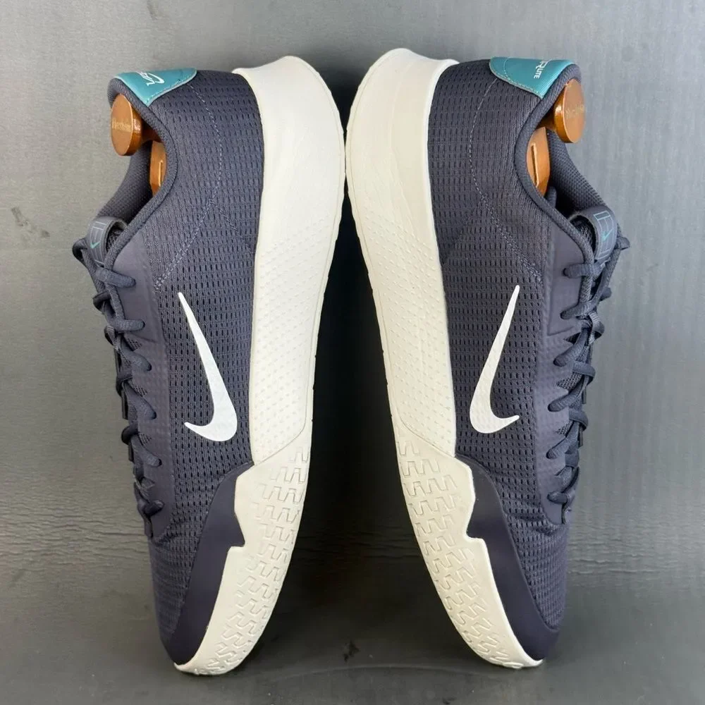Nike Court Vapor Lite 2 HC Low Gridiron Mineral Teal shoe men’s size 14